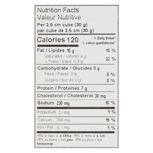 Bothwell Lactose Free Cheese Old White Cheddar 250 g