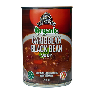 Farm Boy Organic Soup Caribbean Black Bean 398 ml