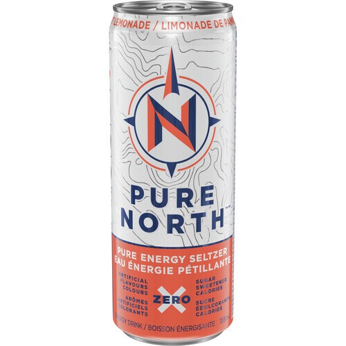 Pure North Energy Drink Grapefruit Lemonade 355 ml (can)