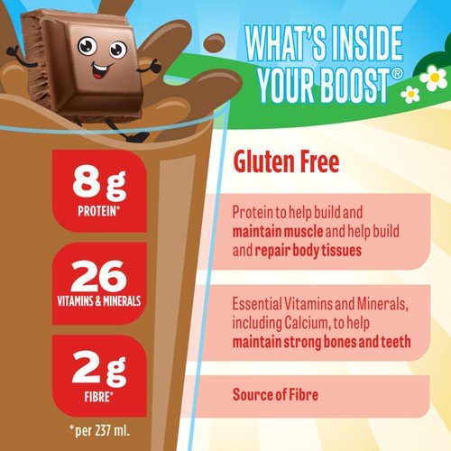 Boost Kids Essential Nutritional Supplements Chocolate 6 x 237 ml