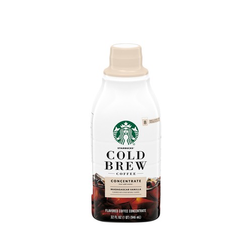 Starbucks Cold Brew Concentrate Vanilla 946 ml (bottle)