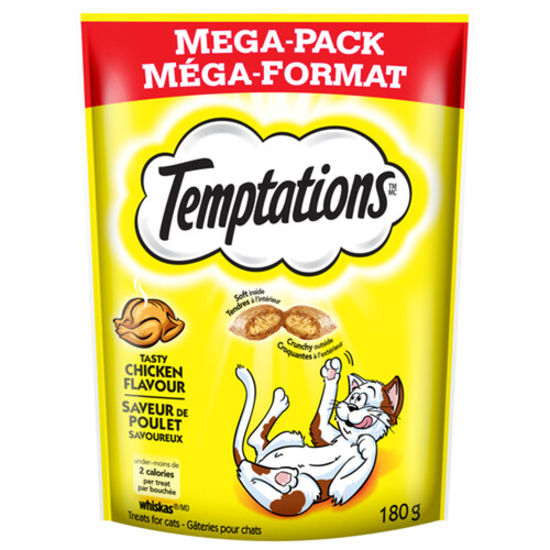 Temptations Adult Cat Treats Tasty Chicken Flavour 180 g