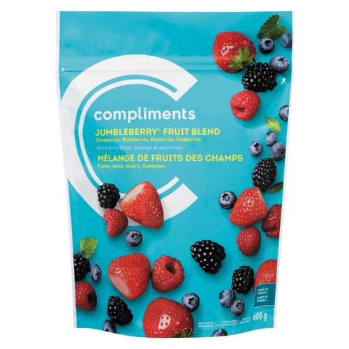 Compliments Frozen Jumbleberry Fruit Blend 600 g