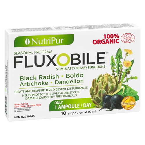 Nutripur Organic Fluxobile Seasonal Program Ampoules 10 Count