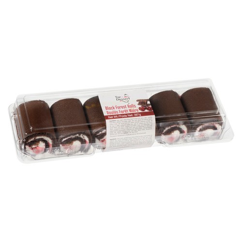 Top Dessert Black Forest Junior Rolls 6 Pack 397 g