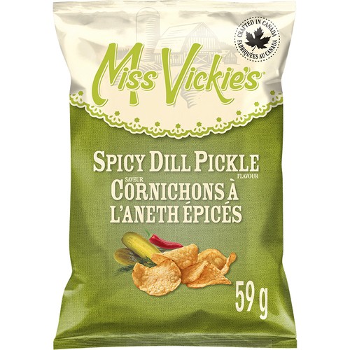 Miss Vickie's Chips Spicy Dill Pickle 59 g