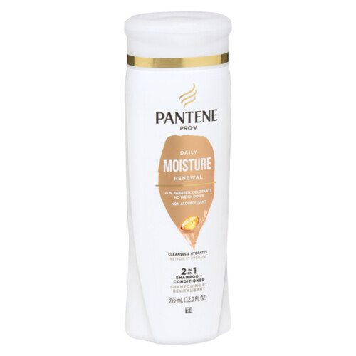 Pantene 2 in 1 Moisture Shampoo & Conditioner 355 ml