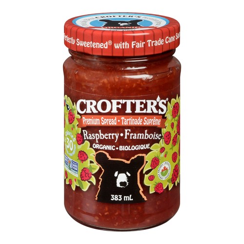 Crofters Organic Premium Spreads Raspberry 383 ml