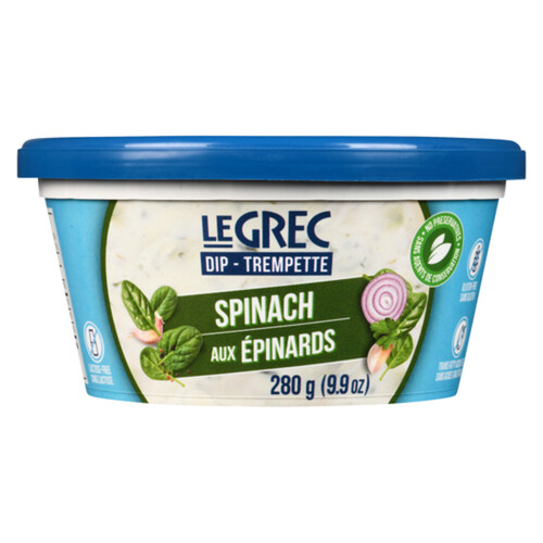 Le Grec Gluten-Free Spinach Dip 280 g