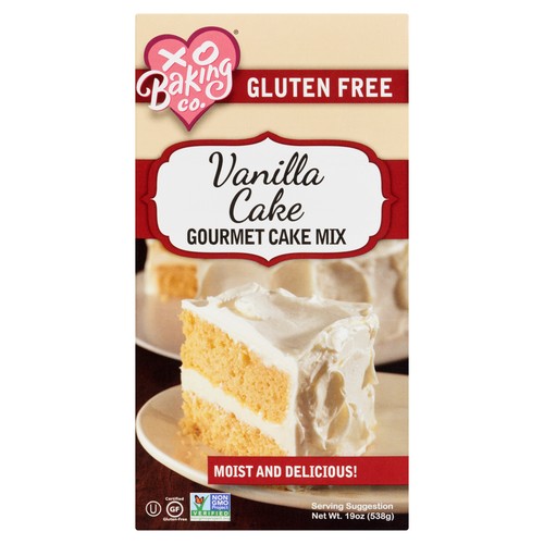 XO Baking Gluten-Free Cake Mix Vanilla 538 g
