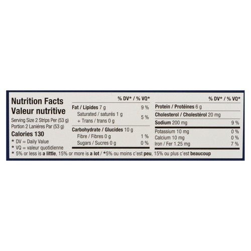 Watson Ridge Frozen Chicken Strips Breaded Fully Cooked 800 g