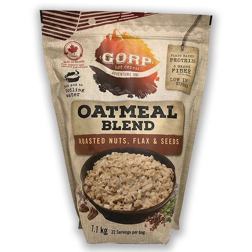 GORP Roasted Nuts Flax & Seeds Oatmeal Blends 1.1 KG