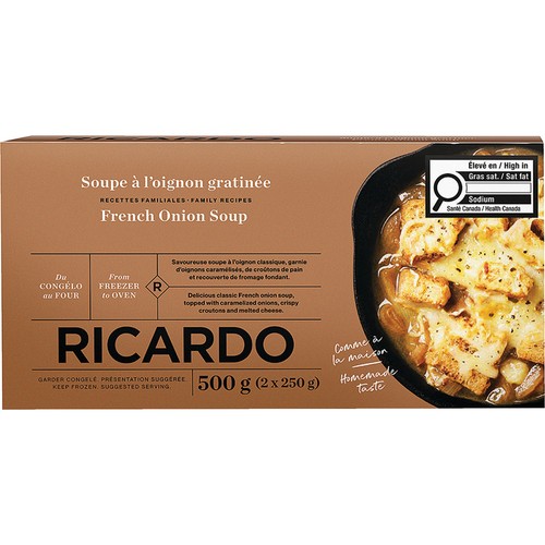 RICARDO Frozen Soup French Onion 500 g