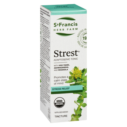 St. Francis Herb Farm Stress Relief Tincture Strest 50 ml