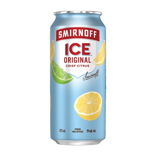 Smirnoff Ice Vodka Beverage 5% Alcohol Citrus 473 ml (can)