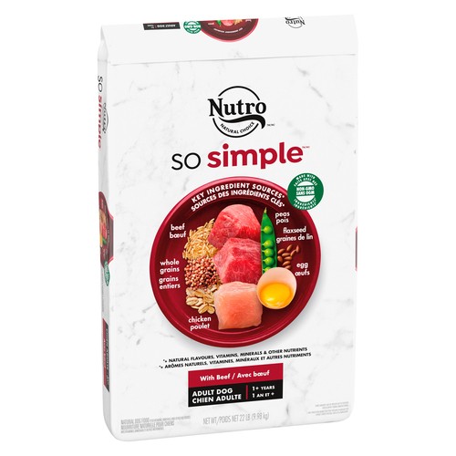 Nutro So Simple Dog Food With Beef 9.98 kg
