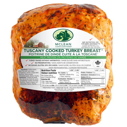 McLean Cooked Turkey Breast Tuscany