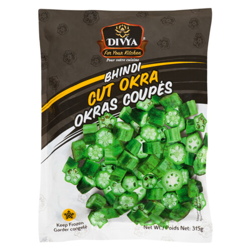 Divya Cut Okra 315 g (frozen)