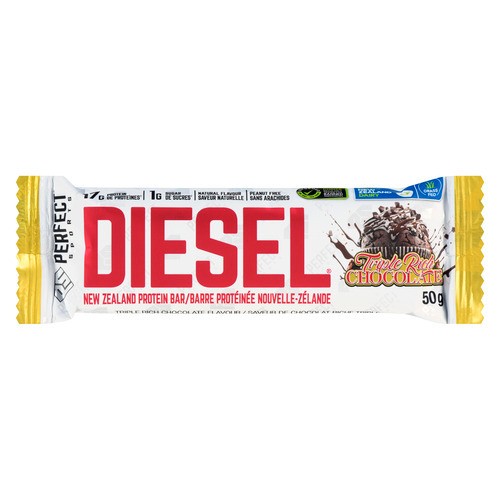 Perfect Sports Diesel Protein Bar Triple Rich Chocolate 1 Count