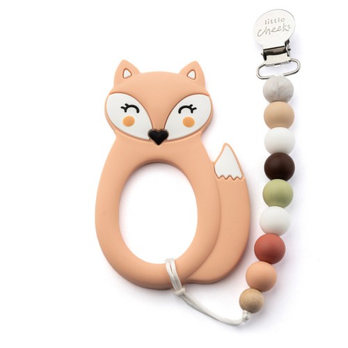 Little Cheeks Teether Clip 1 EA