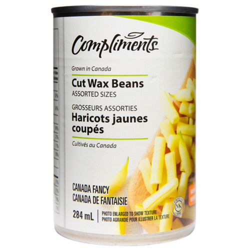 Compliments Cut Wax Beans Assorted Sizes 284 ml