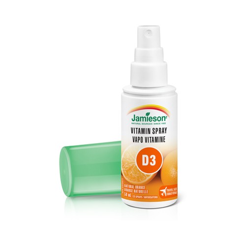 Jamieson Vitamin D Spray Natural Orange Flavour 58 ml