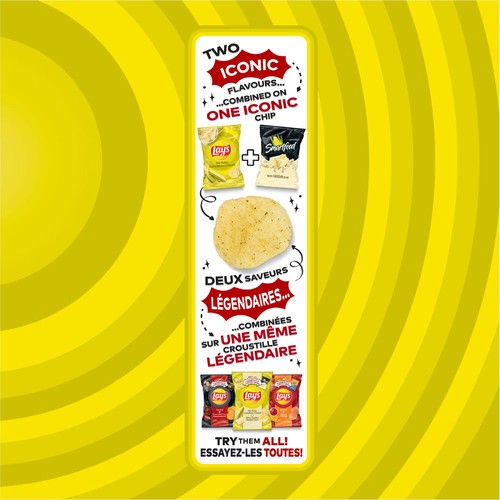 Lay's Potato Chips Dill Pickle & White Cheddar Flavoured 220 g