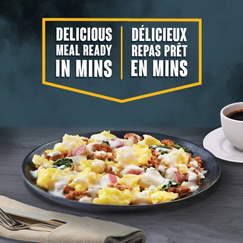 Crave Frozen Breakfast Chorizo Egg Scramble With Goat Cheese 200 g