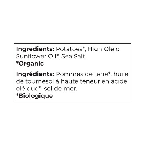 Humble Organic Potato Chips Original 135 g