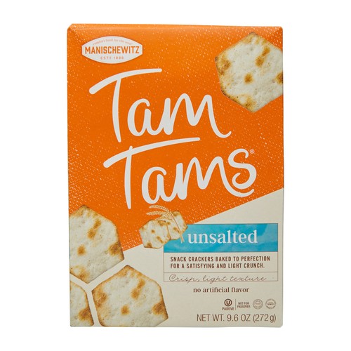 Manischewitz Crackers Tam Tams Unsalted 272 g