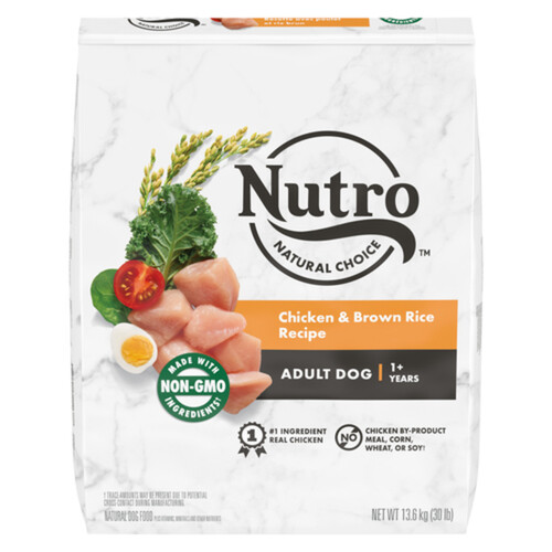 Nutro Natural Choice Adult Dry Dog Food Chicken & Brown Rice 13.61 kg