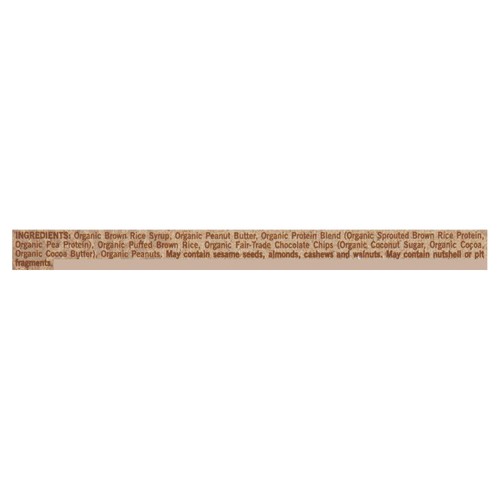 GoMacro Vegan Gluten-Free Protein Bar Peanut Butter Chocolate Chip 12 x 69 g
