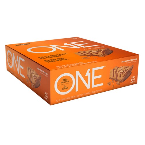 One Gluten-Free Protein Bars Peanut Butter Pie 12 x 60 g
