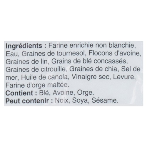 Au Pain Dore Pain miche rustiques aux grains 625 g (congelé)