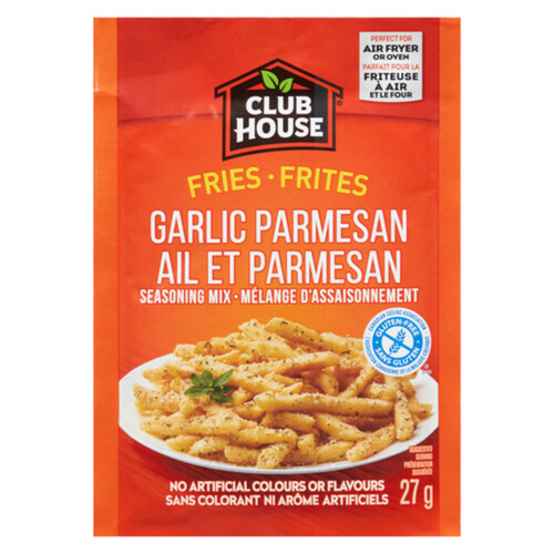 Club House Fries Seasoning Garlic Parmesan 27 g