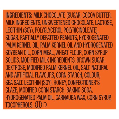 Reese Outrageous Crunchers Peanut Butter & Sea Salt Caramel 160 g