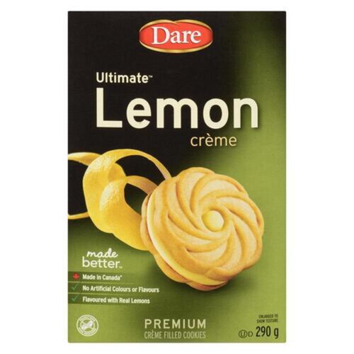 Dare Ultimate Peanut-Free Cookies Lemon Crème 290 g