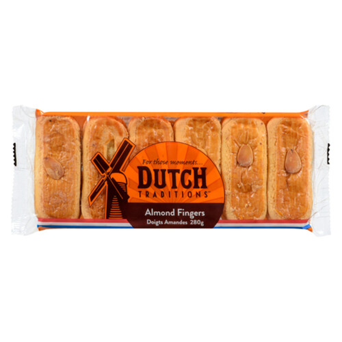 Dutch Traditions Almond Fingers (Kanos) 280 g