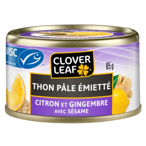 Clover Leaf Flaked Light Tuna Lemon & Ginger With Sesame 85 g