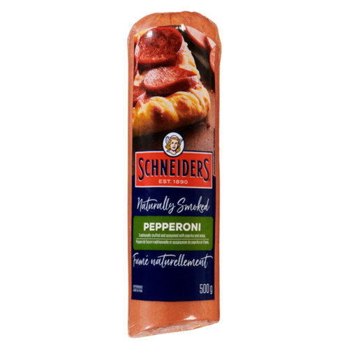 Schneiders Deli Naturally Smoked Pepperoni Chub 500 g