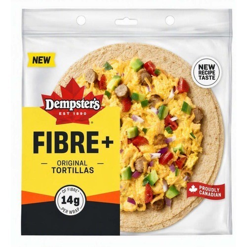 Dempster's Fibre+ Tortillas Original 440 g