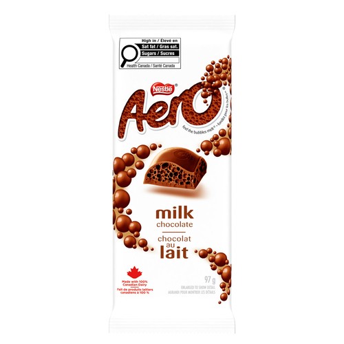 Nestlé Aero Milk Chocolate Bar 97 g
