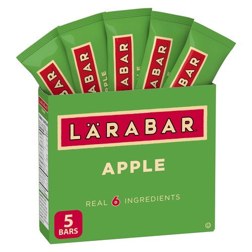 Lärabar Gluten-Free Energy Bar Real Fruit & Nut Apple 5 x 45 g