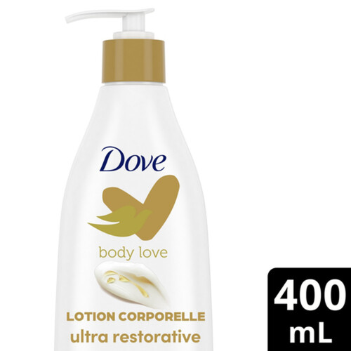 Dove Body Love Body Lotion Ultra Restorative For Re-Occurring Dry Skin 400 ml