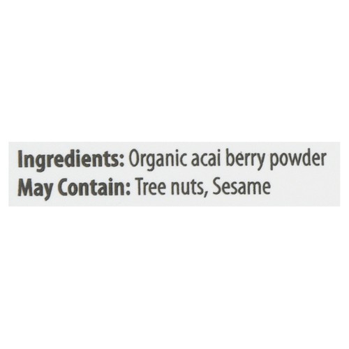 Organic Traditions Organic Acai Powder 100 g