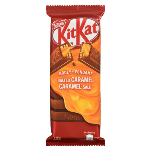 Kit Kat Chocolate Bar Gooey Salted Caramel Tablet 112 g Voilà Online