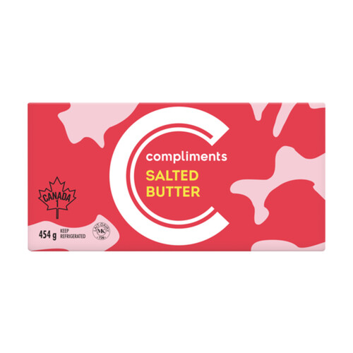 Compliments Salted Butter 454 g