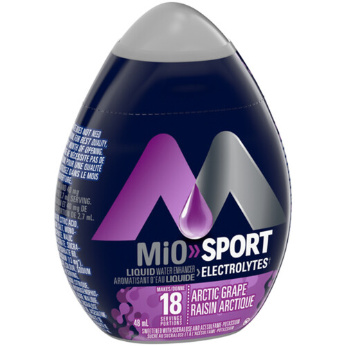 MiO Sport Liquid Water Enhancer Arctic Grape 48 ml