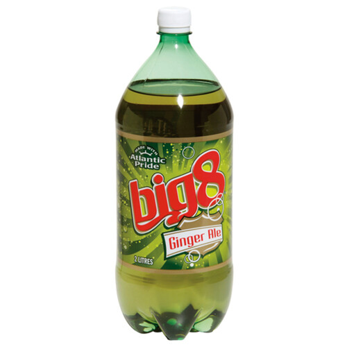 Big 8 Soda Golden Ginger Ale 2 L (bottle)