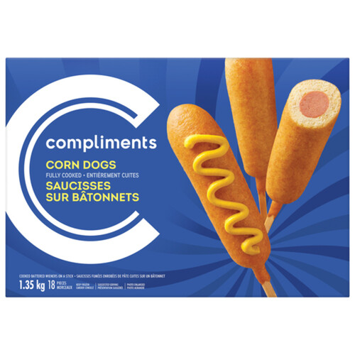 Compliments Corn Dogs 1.35 kg (frozen)